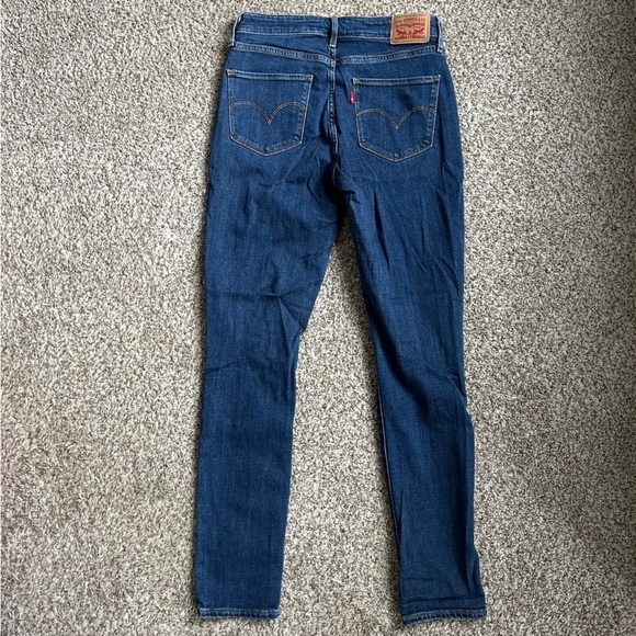 Levi’s 721 High Rise Skinny Jeans Denim Distressed Casual 28 - Picture 4 of 7